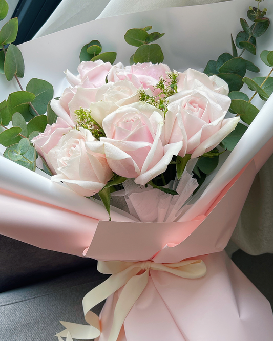 Pink Roses Bouquet